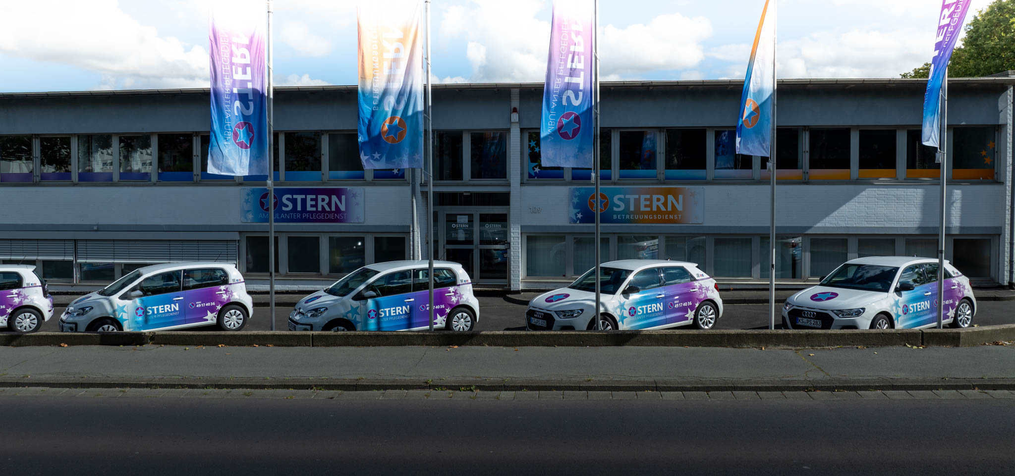 Bürogebäude Pflegeberatung Stern Kassel